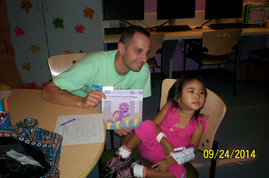 AF with Juree at Children’s Hospital Los Angeles